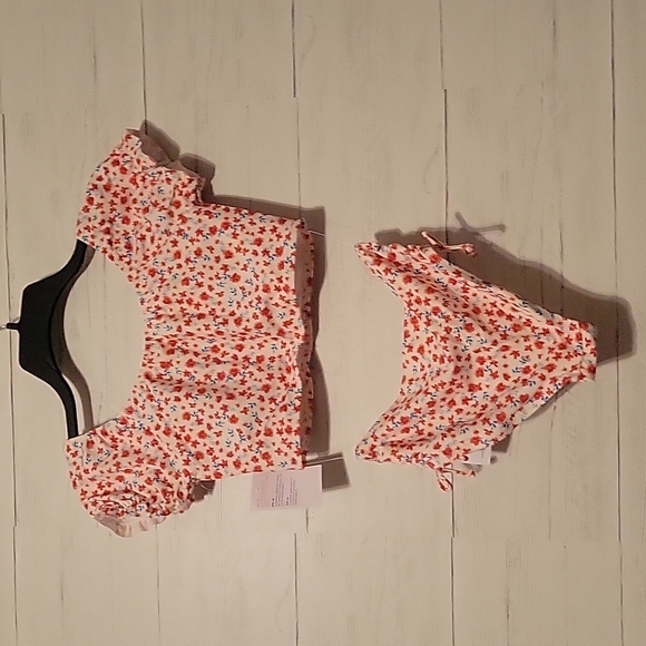 NWT | Old Navy Puff-Sleeve Bikini Swim Set | Large - Picture 8 of 8